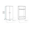 Chambre enfant complete PERSONNALISABLE avec lit gigogne F251 - GLICERIO