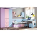 Chambre de fille ado PERSONNALISABLE F150 - GLICERIO