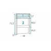 Chambre de fille ado PERSONNALISABLE F150 - GLICERIO