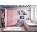 Chambre enfant complete PERSONNALISABLE F155 - GLICERIO