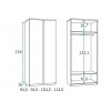 Chambre enfant complete PERSONNALISABLE F155 - GLICERIO