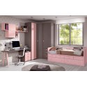 Chambre fillette PERSONNALISABLE F031 - GLICERIO