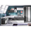 Chambre ado garcon avec lit gigogne PERSONNALISABLE F058 - GLICERIO