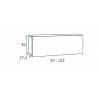Chambre petit garçon avec lit gigogne PERSONNALISABLE F074 - GLICERIO