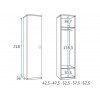Chambre petit garçon avec lit gigogne PERSONNALISABLE F074 - GLICERIO