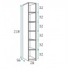 Chambre petit garçon avec lit gigogne PERSONNALISABLE F074 - GLICERIO