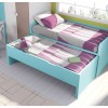 Chambre ado garçon avec lit gigogne PERSONNALISABLE F068 - GLICERIO