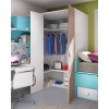 Chambre ado garçon avec lit gigogne PERSONNALISABLE F068 - GLICERIO