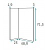 Chambre ado garçon avec lit gigogne PERSONNALISABLE F068 - GLICERIO