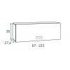 Chambre ado garçon avec lit gigogne PERSONNALISABLE F068 - GLICERIO