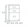 Chambre ado fille avec lit gigogne PERSONNALISABLE F069 - GLICERIO